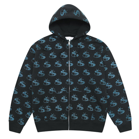 Bijou Hood (Black/Indigo)