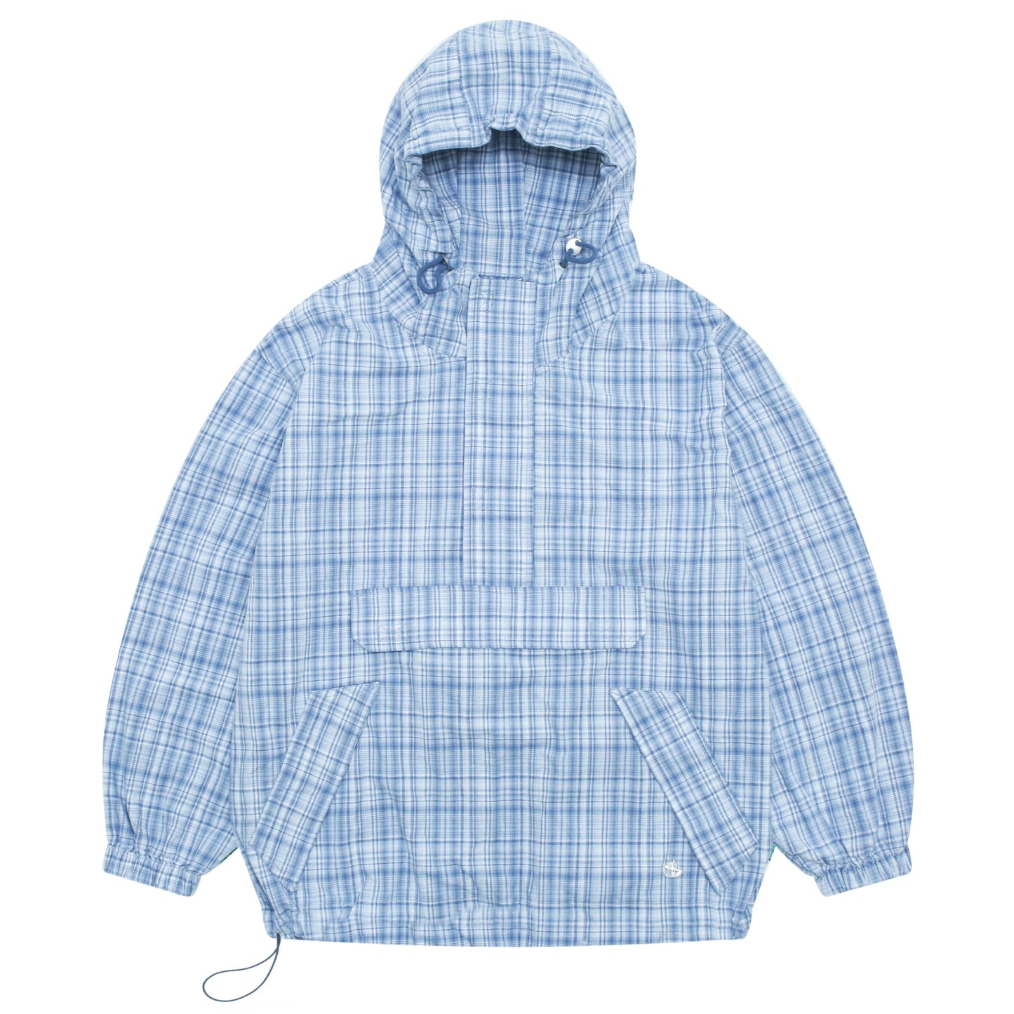 Plaid Pullover (Blue/White)