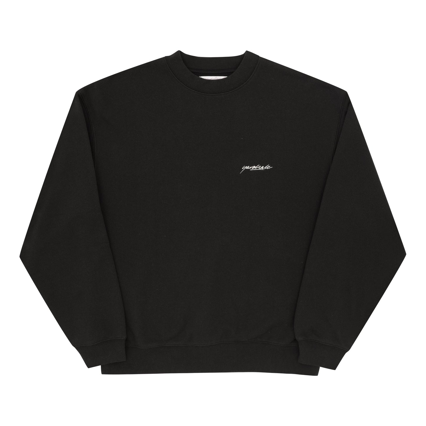 Script Crewneck (Black)
