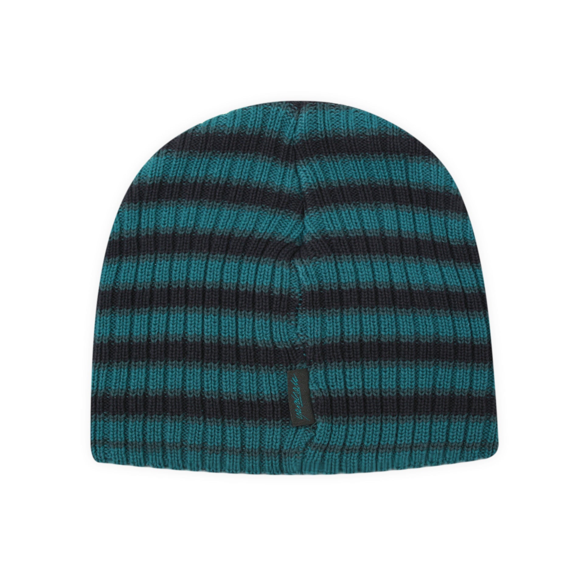 Stripe Beanie (Green/Black) – Yardsale XXX EU