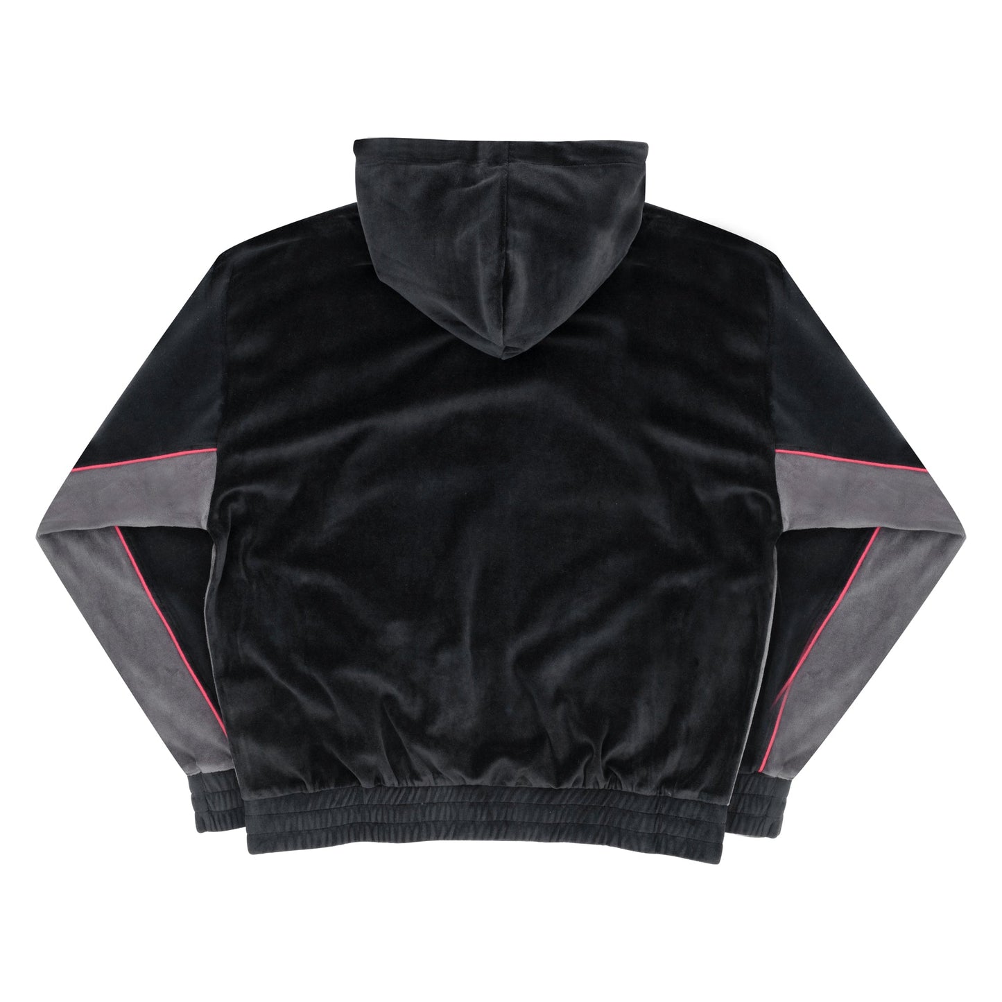 Gem Velour Zip Hood (Dark)