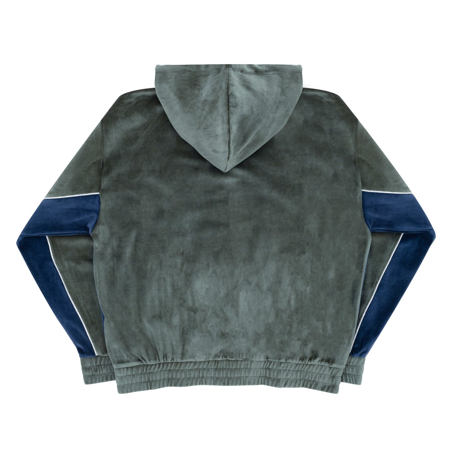 Gem Velour Zip Hood (Light)