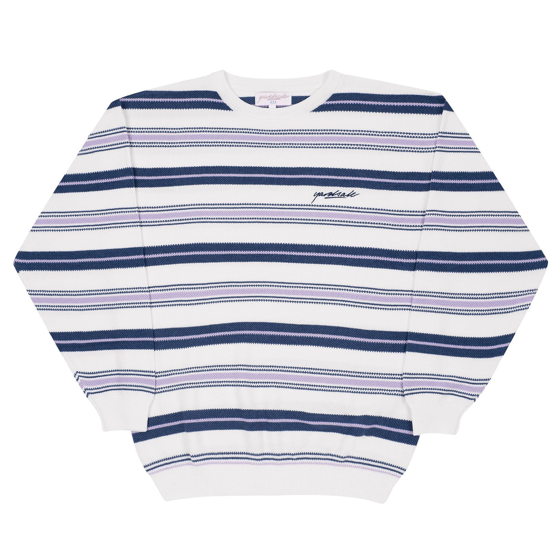 Mirage Knit (White/Navy/Lavender)