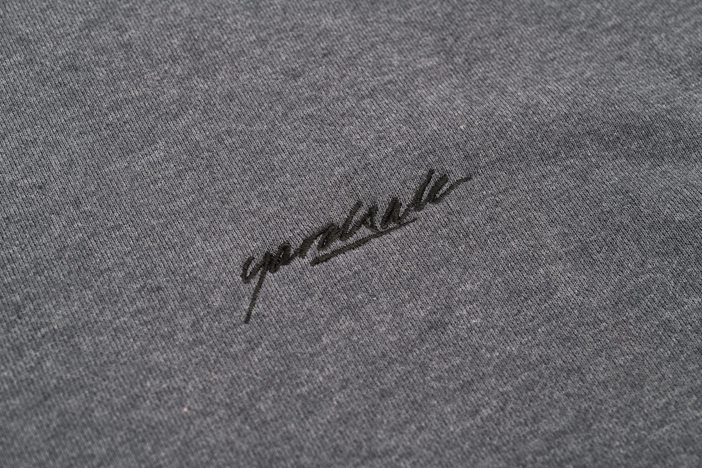 Script Crewneck (Navy Heather)