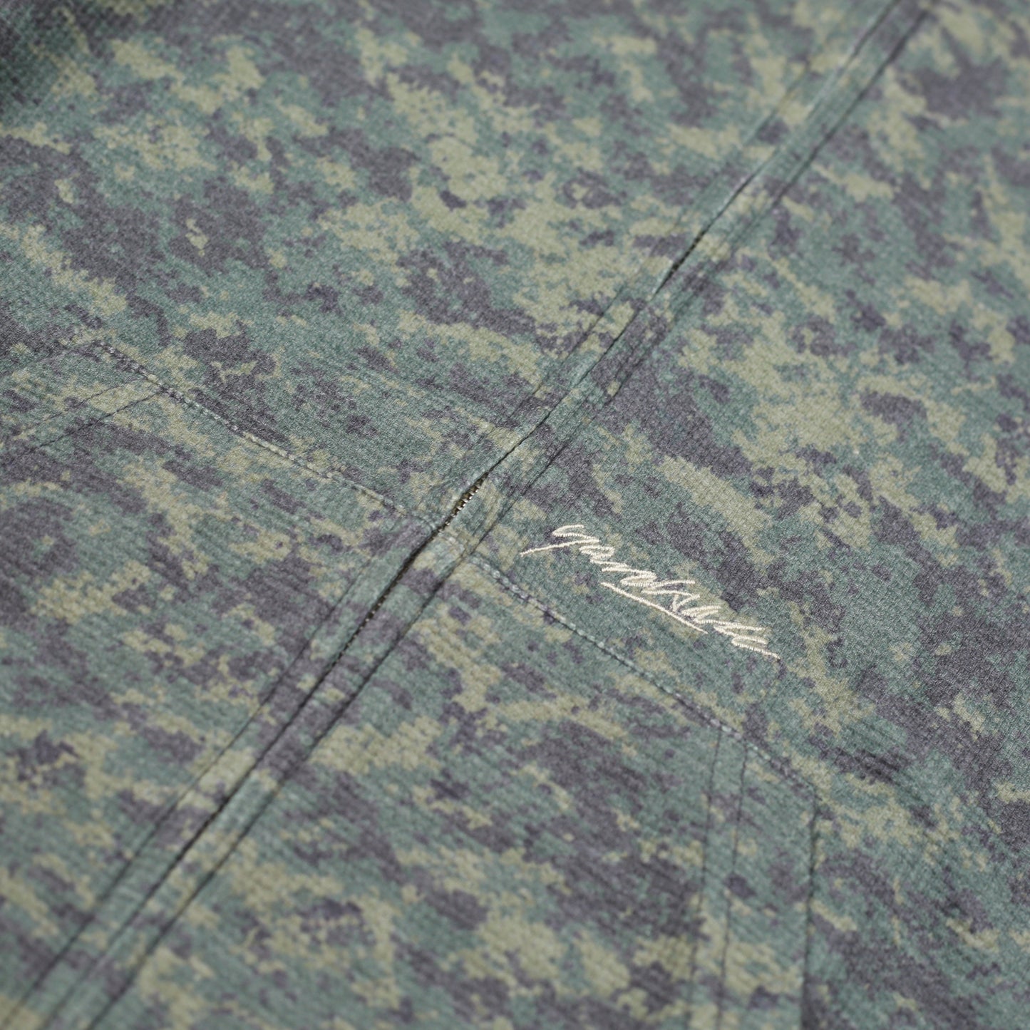 Camo Zero Hood (Washed Green)
