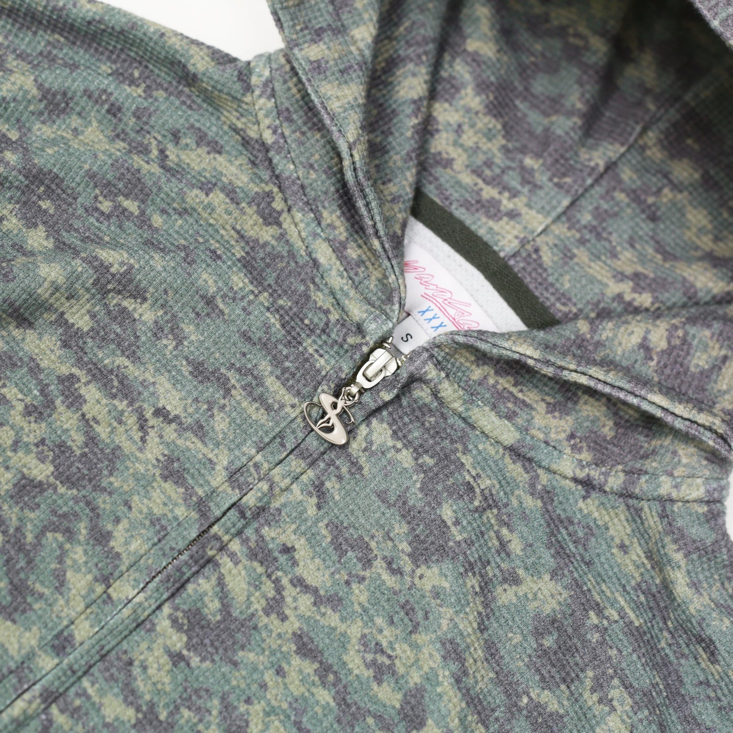 Camo Zero Hood (Washed Green)
