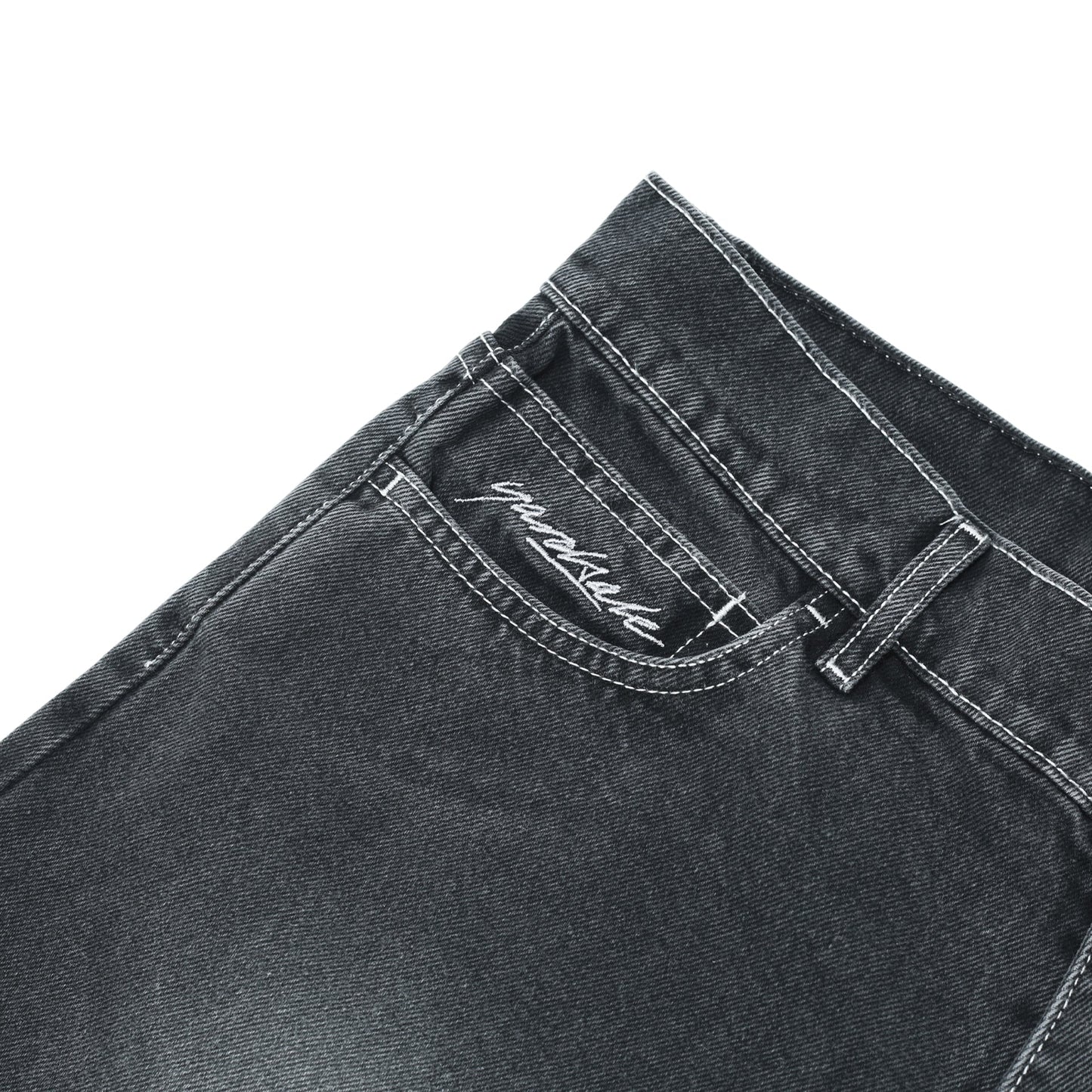 Phantasy Panel Jeans (Black)