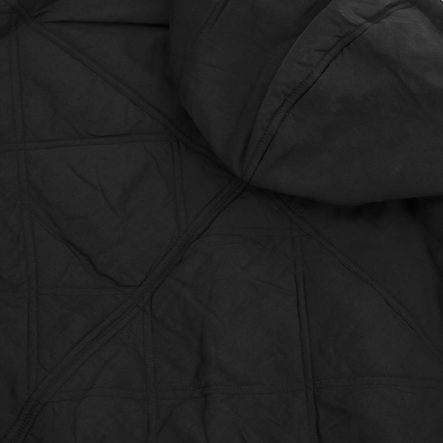 Diamond Quilted Jacket (Black)