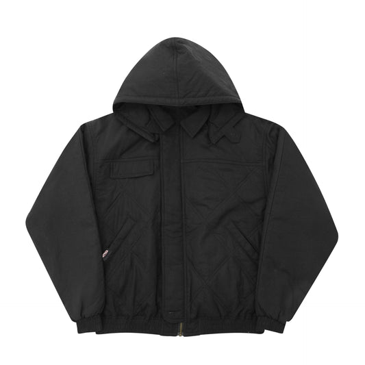 Diamond Quilted Jacket (Black)