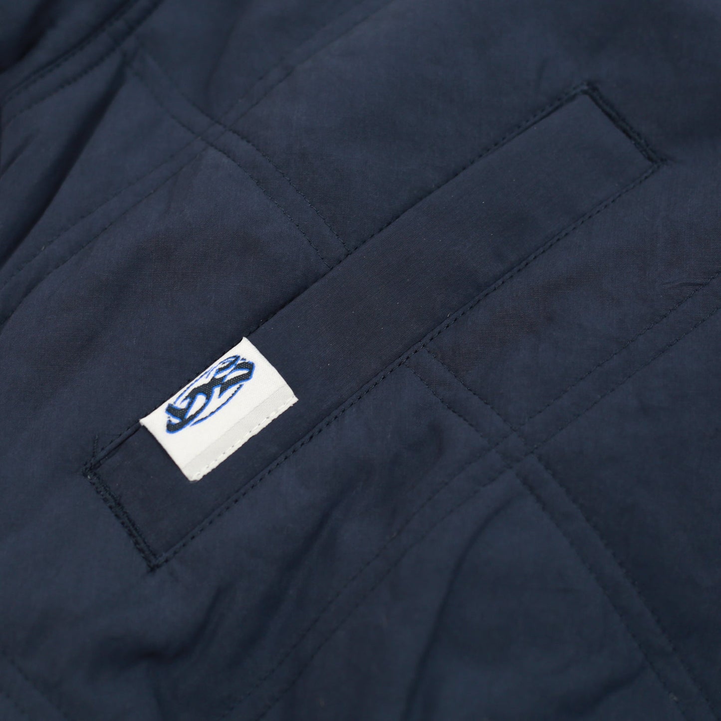 Diamond Quilted Jacket (Navy)