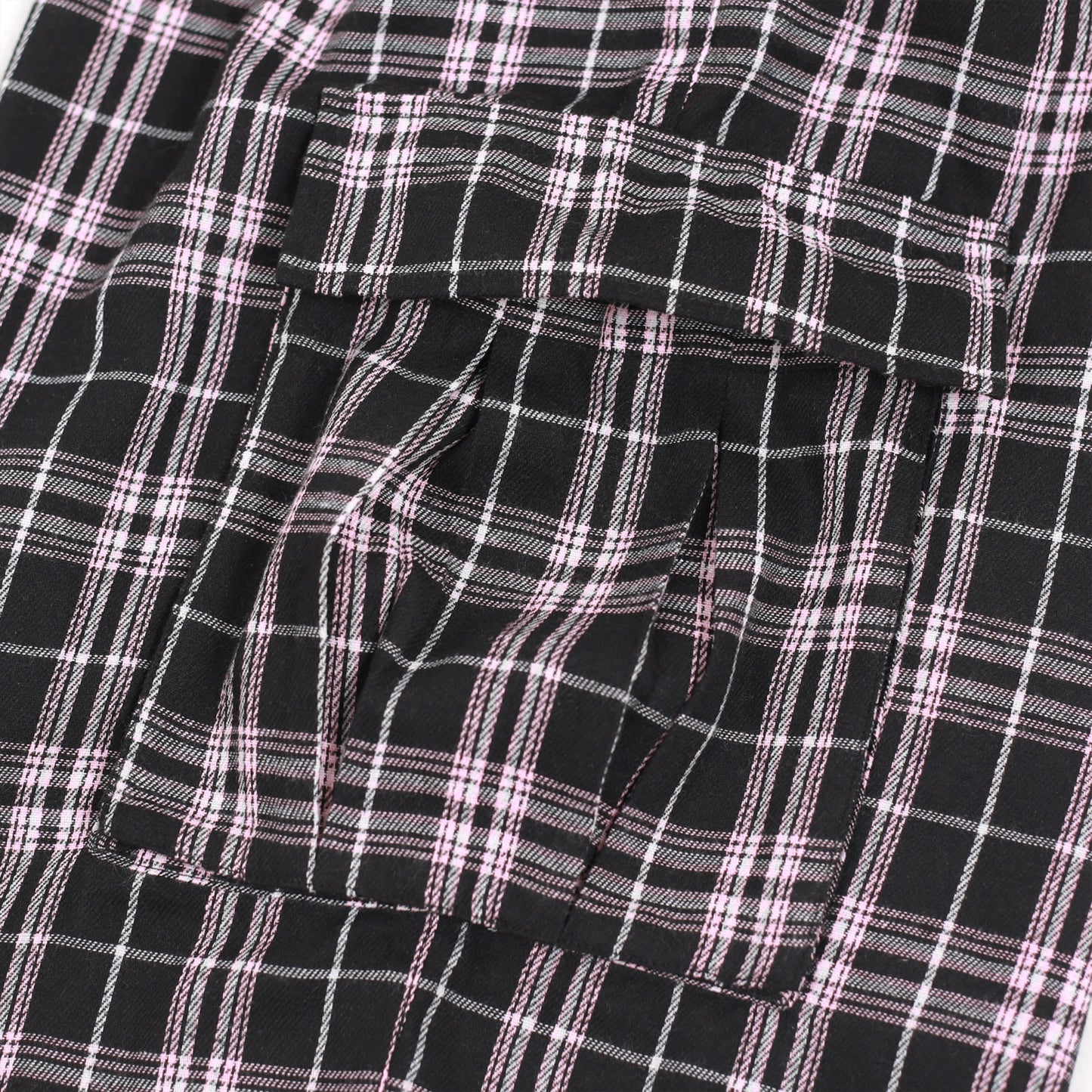Shoreline Plaid Shorts (Black)