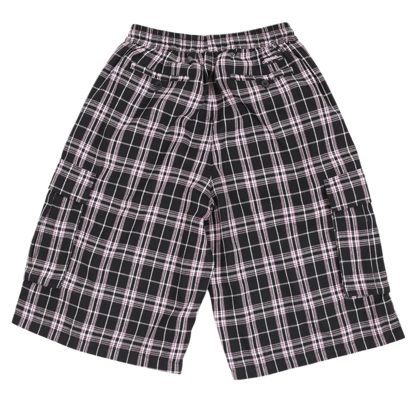 Shoreline Plaid Shorts (Black)