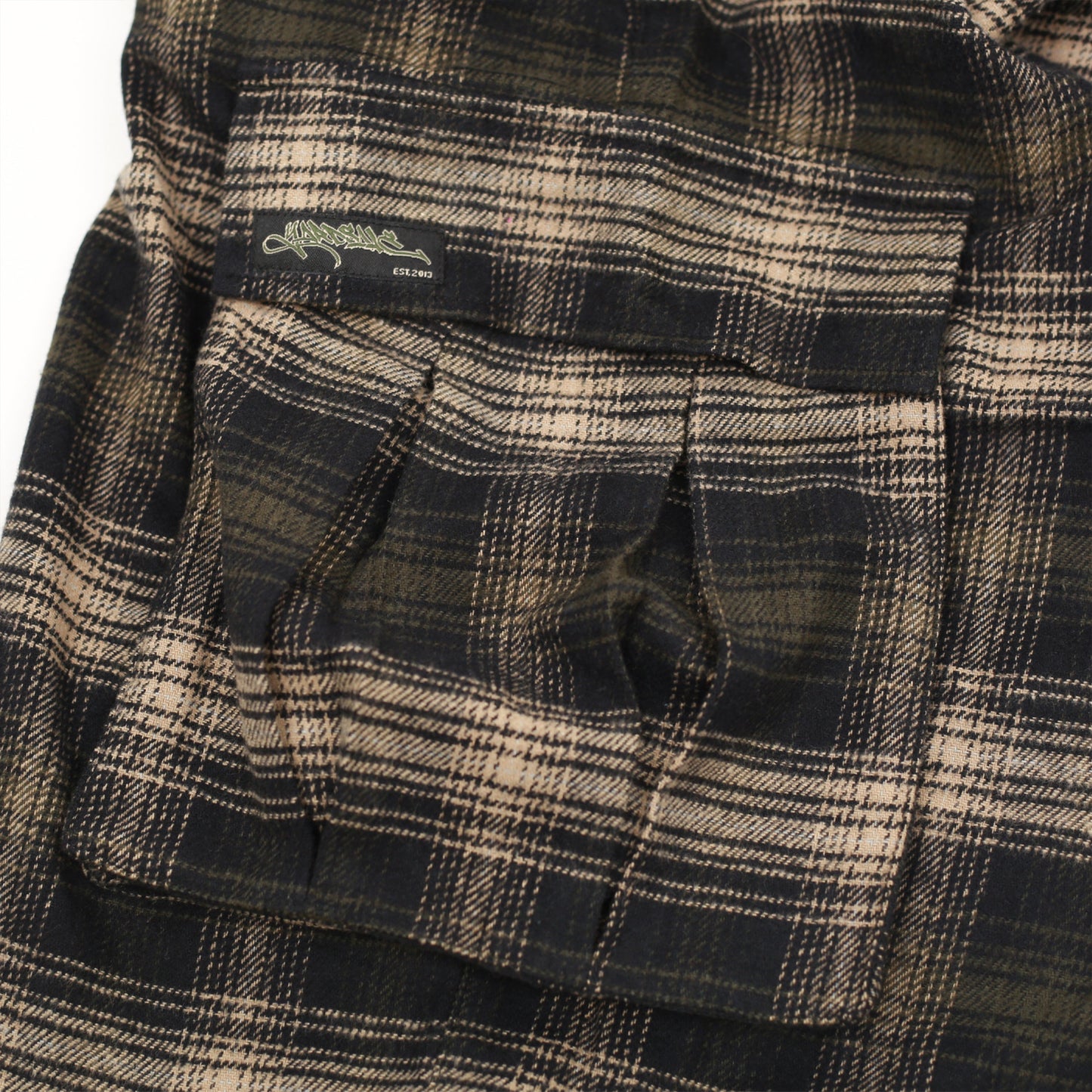 Shoreline Plaid Shorts (Brown)