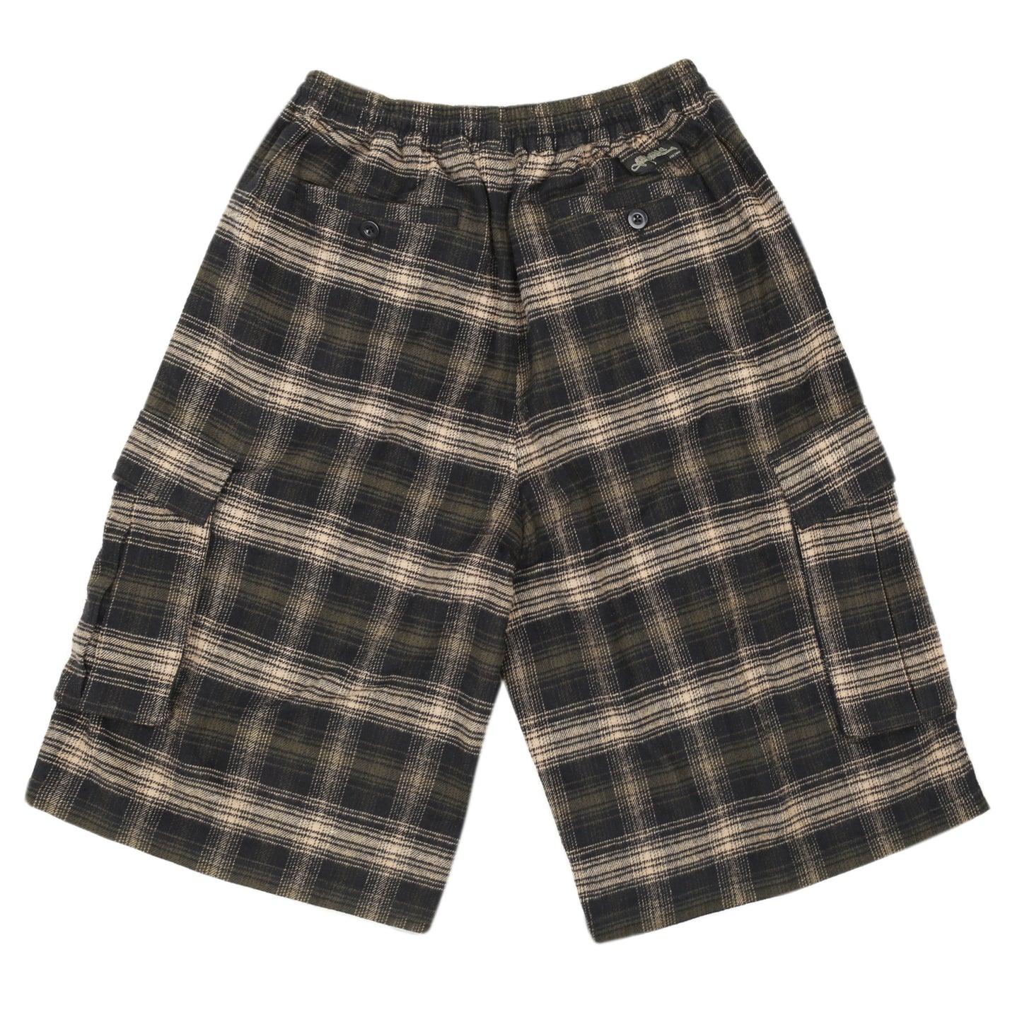 Shoreline Plaid Shorts (Brown)
