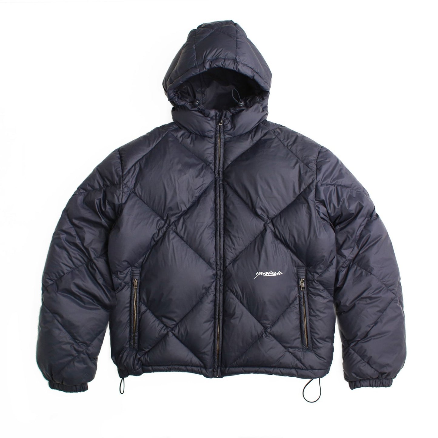 DIAMOND DOWN PUFFER JACKET (NAVY)