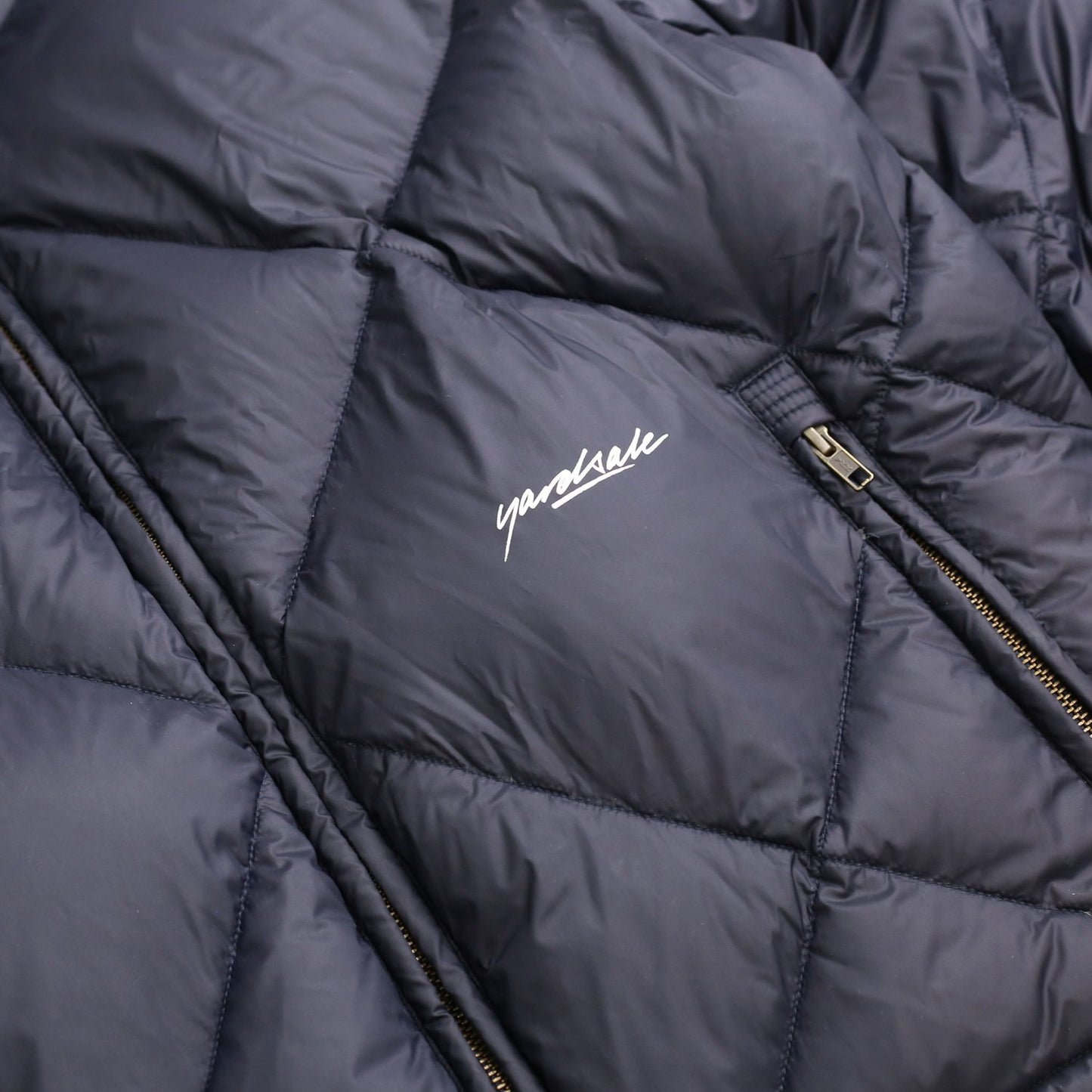 DIAMOND DOWN PUFFER JACKET (NAVY)