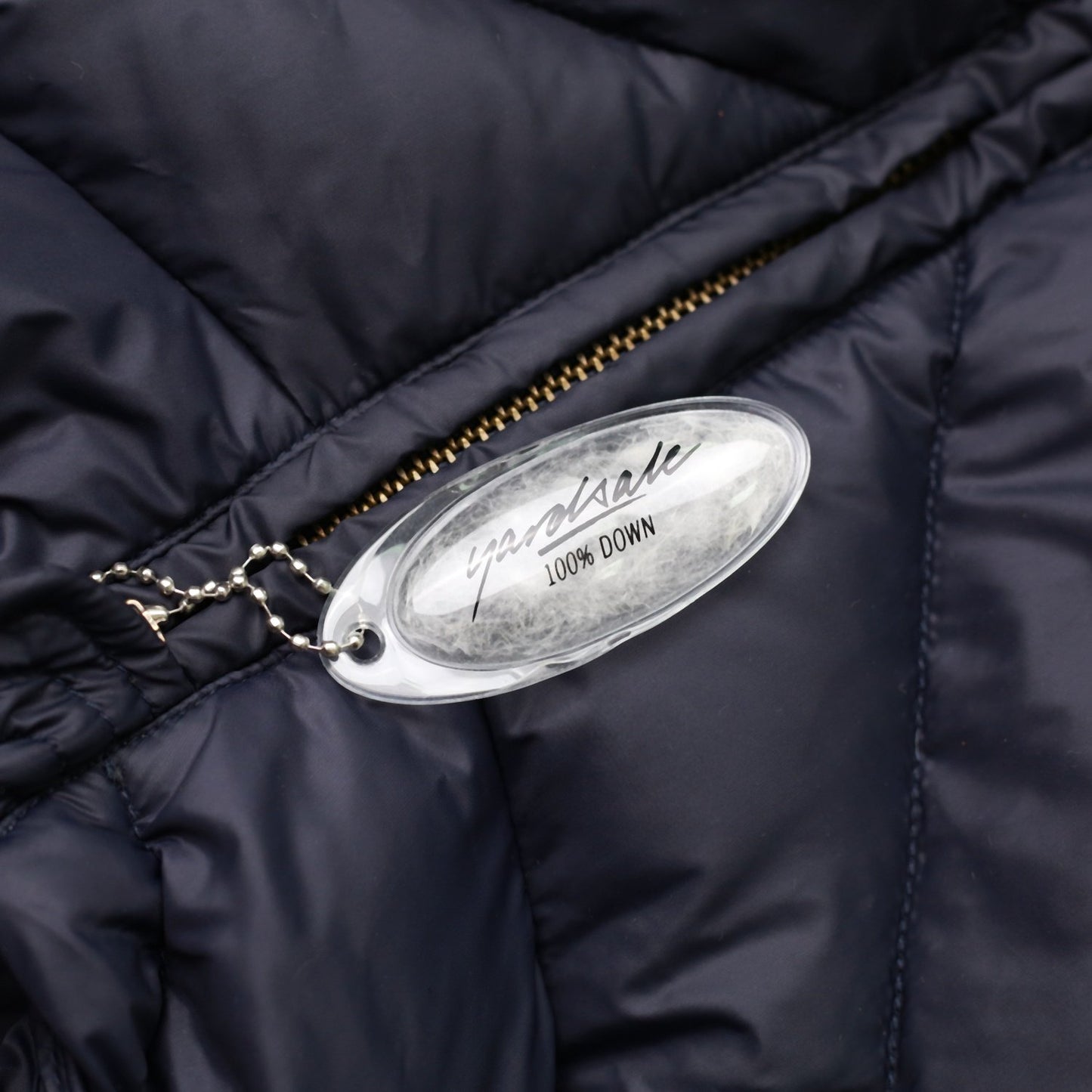 DIAMOND DOWN PUFFER JACKET (NAVY)