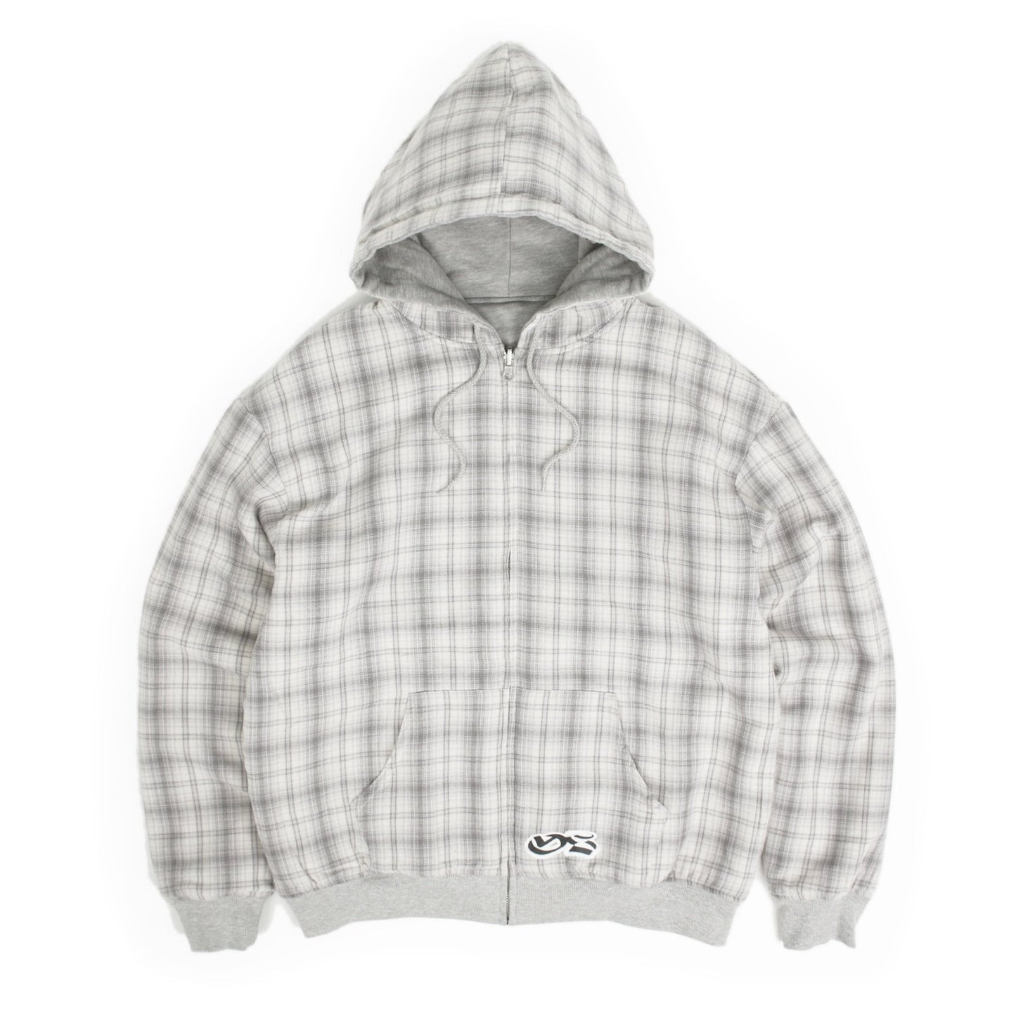 REVERSIBLE HOOD (GREY/STONE)
