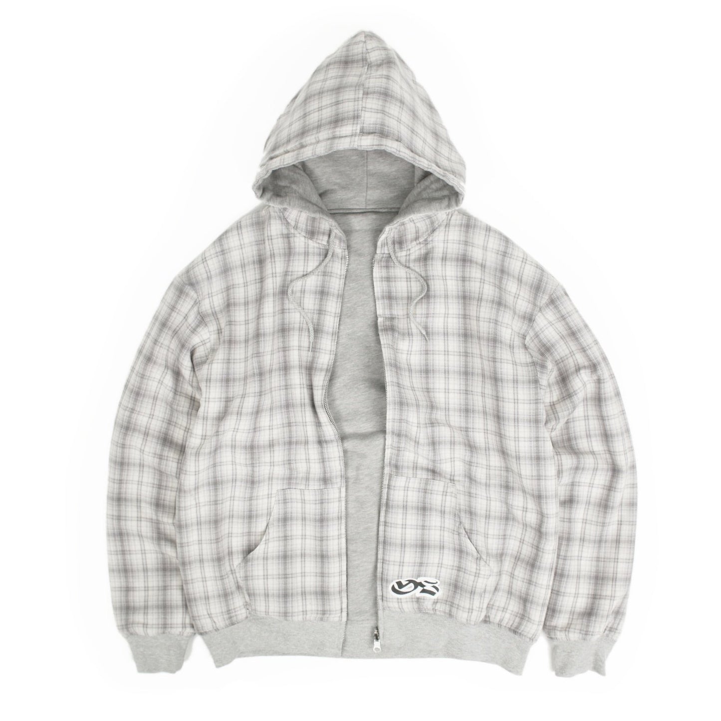 REVERSIBLE HOOD (GREY/STONE)