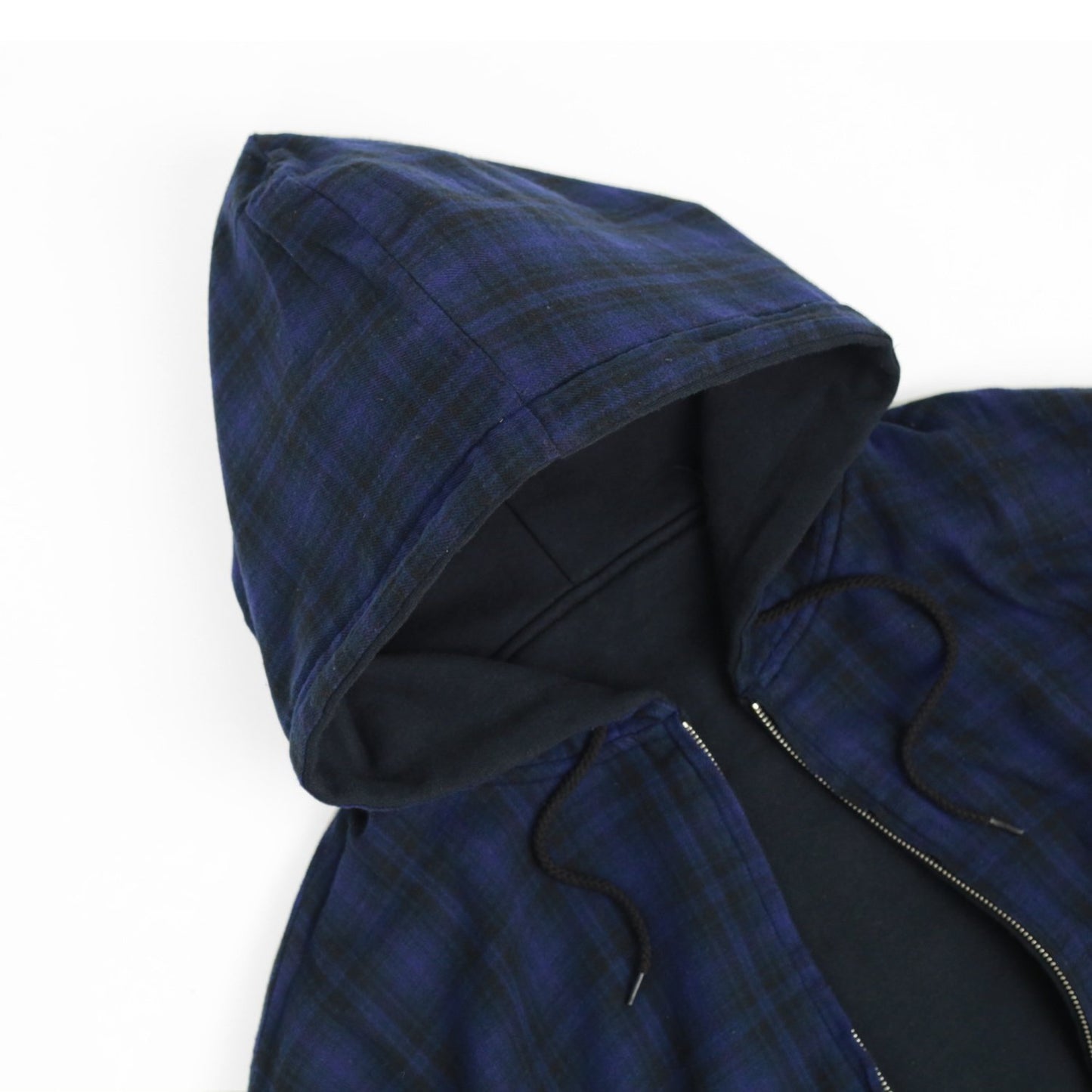 REVERSIBLE HOOD (BLACK/INDIGO)