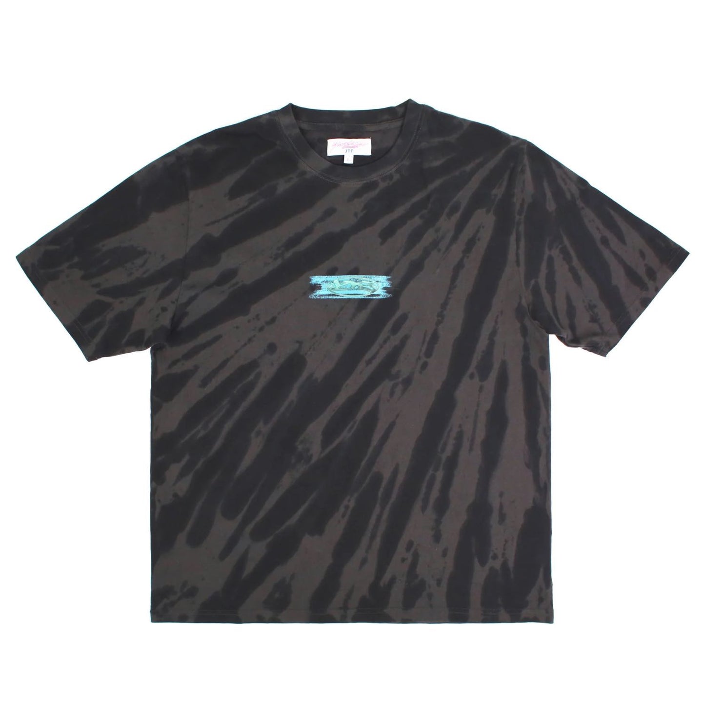 TIEDYE COOL WATERS T-SHIRT (BLACK)