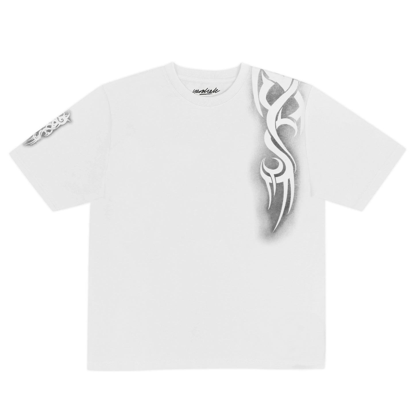TRIBAL FADE T-SHIRT (WHITE)