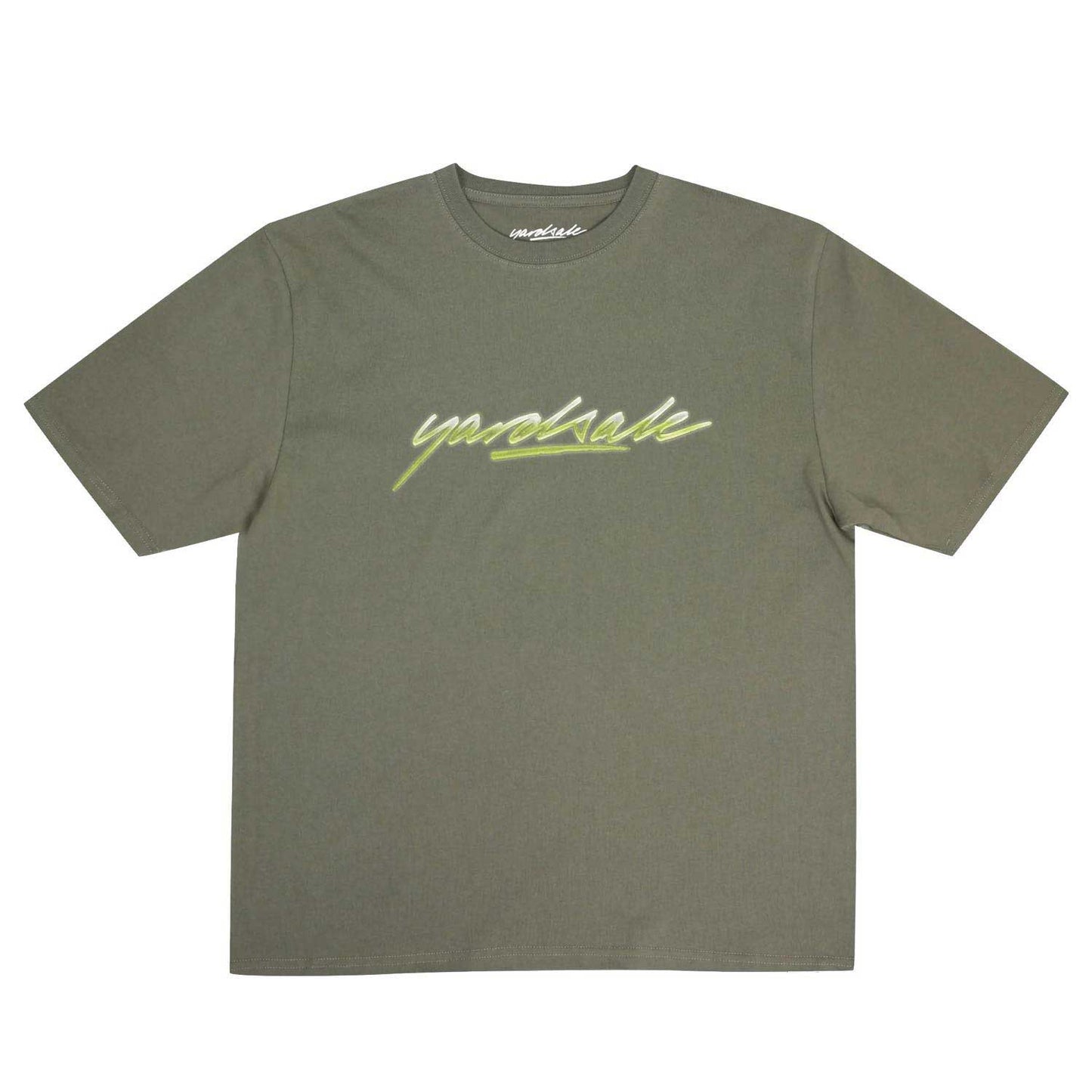 WASHED SCRIPT T-SHIRT (SAND)