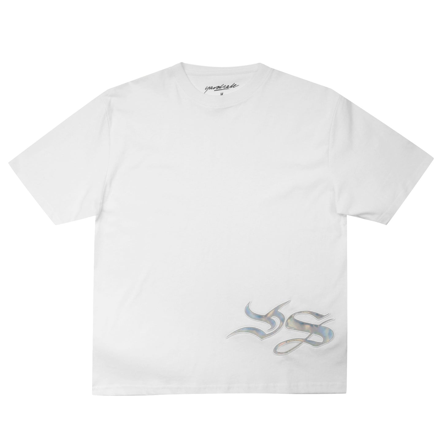 YS APPLIQUE T-SHIRT (WHITE)