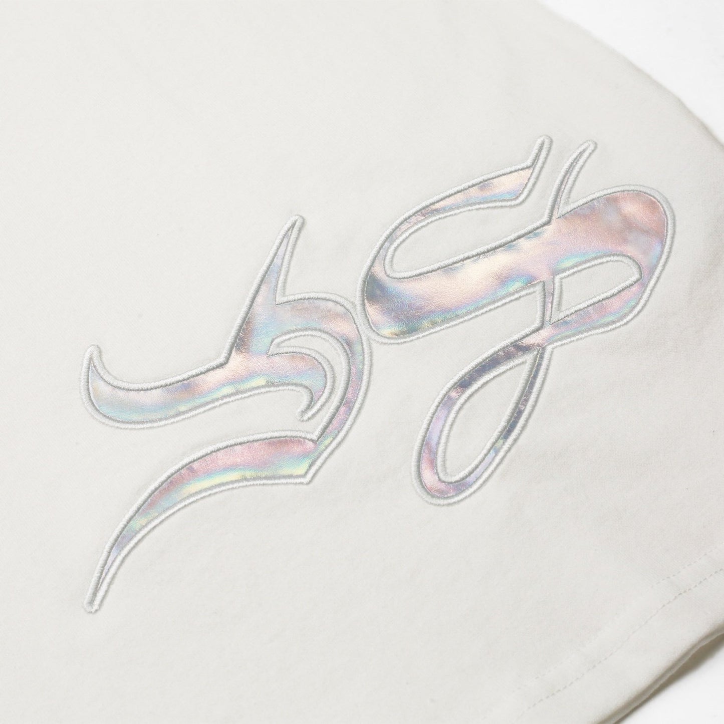 YS APPLIQUE T-SHIRT (WHITE)