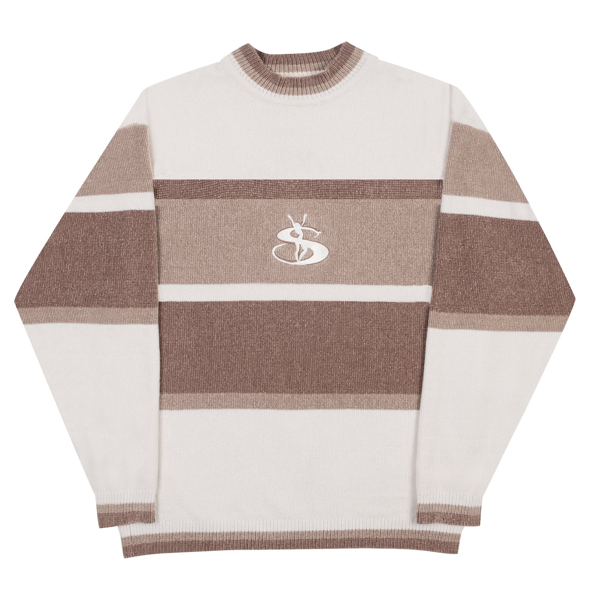 Yardsale Phantasy Chenille Sweater White-