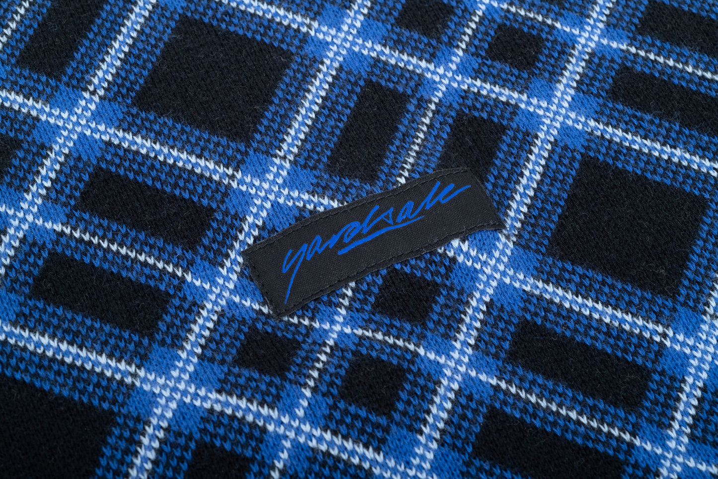 Riviera Zip Knit (Black/Blue)