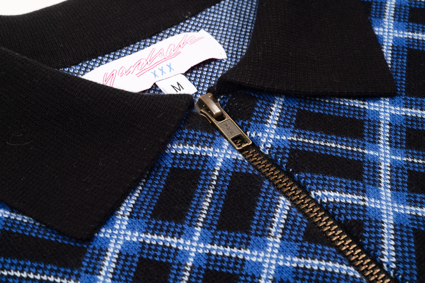 Riviera Zip Knit (Black/Blue)