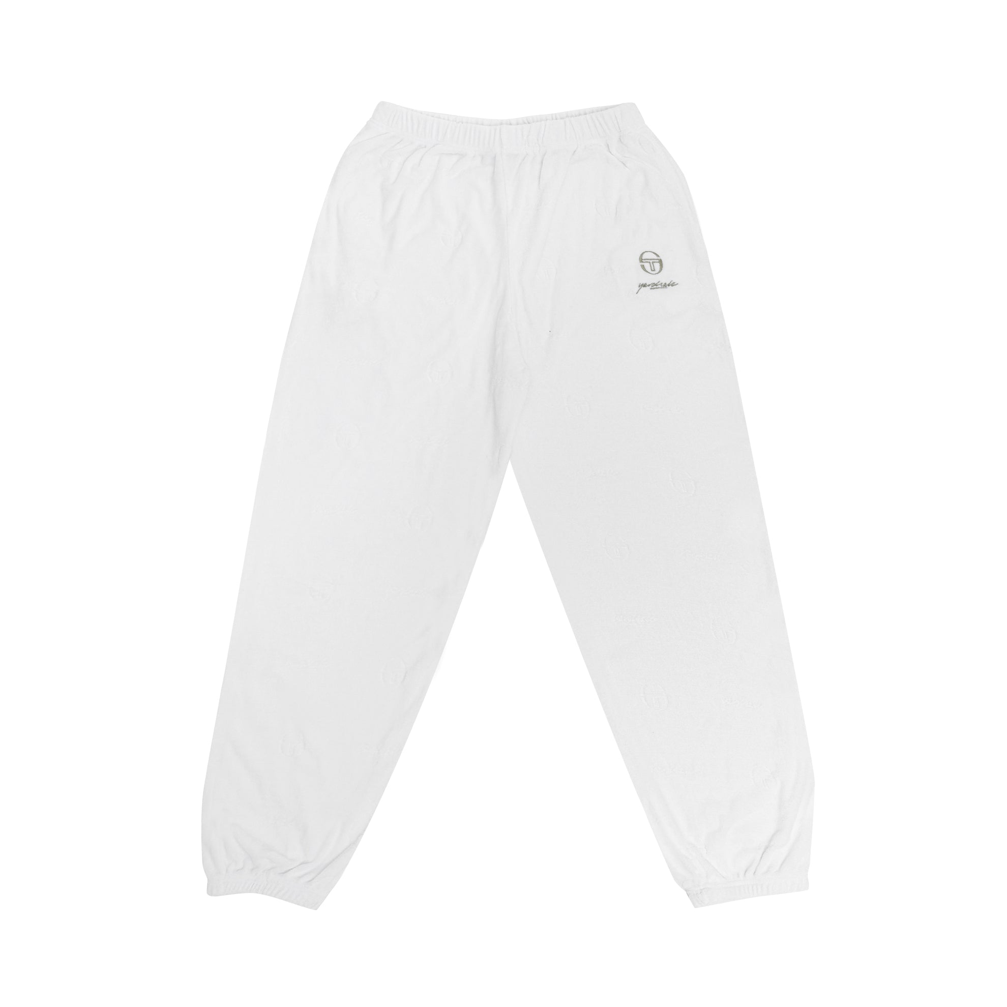 ST x YS TERRY TRACK BOTTOMS (WHITE)